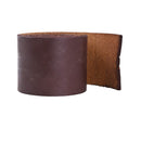 Mandala Crafts Genuine Leather Strap | Brown Cowhide Leather Strips for Crafts | Strap Leather Wrap