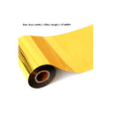 Hot Foil Stamping Paper 1 Roll Gold + 1 Roll Silver 3" x 400ft PU Heat Transfer Anodized Gilded Paper