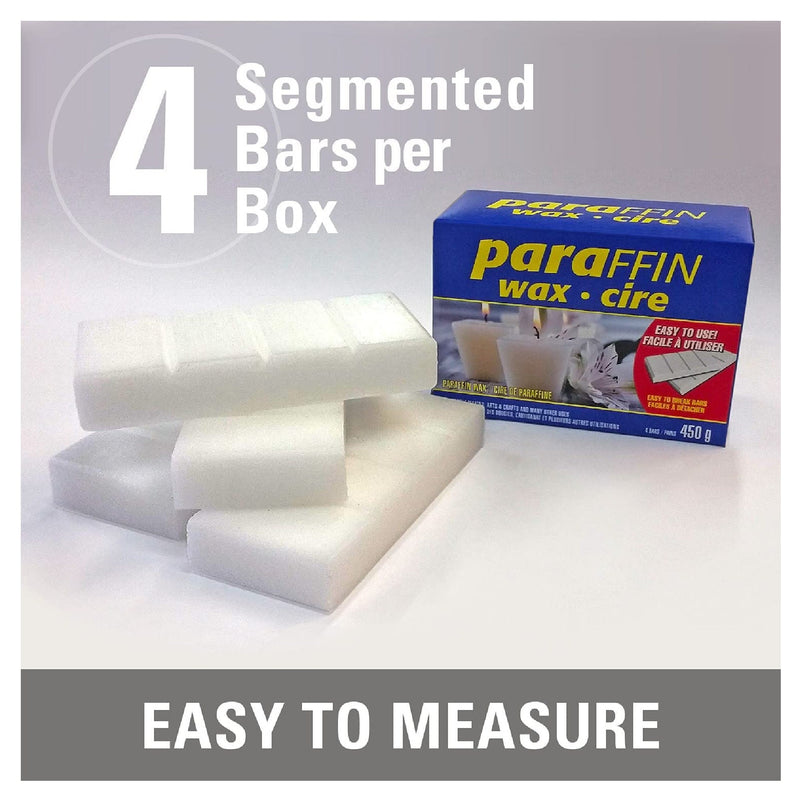 450g Paraffin Wax Refill 4 packs Paraffin Wax Blocks for Paraffin