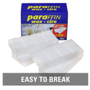 Paraffin Wax | 1 Lb in 4 Solid & Segmented Bars | Quality To Make Candles | Canned