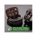 Mandala Crafts Genuine Leather Strap | Brown Cowhide Leather Strips for Crafts | Strap Leather Wrap