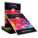 72 Professional Colored Pencils | Artist Pencil Set With 2 x 50 Page Sketch Pads (A4)