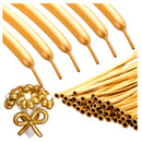 50 Pieces Metallic Gold Twisting Balloons 260 Long Balloons Metallic Latex Balloons DIY Modelling Balloons for Party Decoration