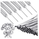 50 Pieces Metallic Gold Twisting Balloons 260 Long Balloons Metallic Latex Balloons DIY Modelling Balloons for Party Decoration