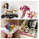 Balloons for Balloon Animals | 100PCS Long Twisting Balloons Kit with Pump | Eye Stickers, Metallic 260 Latex Balloons | party decor