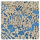 Halodete Happy Birthday Confetti  |  Birthday Party Table Decorations Gold Glitter Confetti