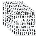 576 Pieces Of 8 Sheets Graduation Letter Stickers | Self Adhesive Vinyl Lettering | Alphabet Number Stickers