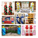 Pondpm Set Of 2 Balloon Columns | Adjustable Pole Balloons | Tower Decoration For Parties | Weddings | Birthday