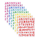 576 Pieces Of 8 Sheets Graduation Letter Stickers | Self Adhesive Vinyl Lettering | Alphabet Number Stickers