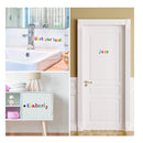 576 Pieces Of 8 Sheets Graduation Letter Stickers | Self Adhesive Vinyl Lettering | Alphabet Number Stickers