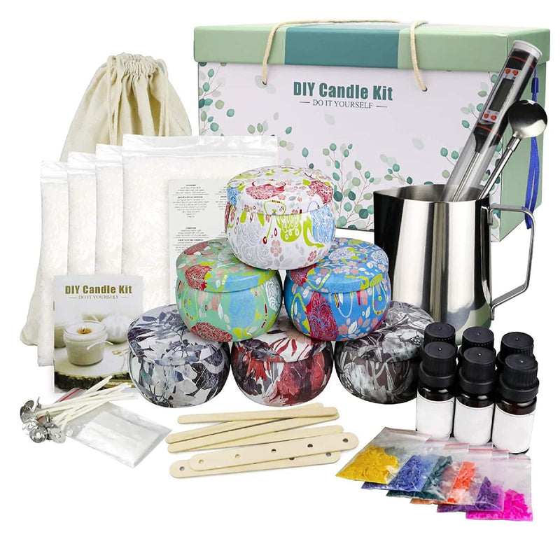 Candle Making Kit | Beeswax Scented Candles | Arts And Crafts Supplies For Adults And Teens