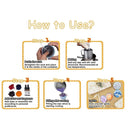 SUPERSUN Candle Making Kit For Adults | Christmas Gift Supplies For Kids And Beginners | Includes Aromatic Oils