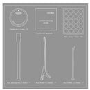 CandMak Candle Wick Kit | 60 Candle Wicks With Wick Stickers | Holders For Wicks And Labels For Candles | 4"+6"+8"