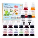 Ktdorns Soap Dye Soap Making Kit | 10 Liquid Colors To Color Soap | Carbon Black | Royal blue