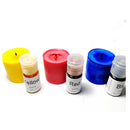 Highly Concentrated Assorted Bottle Of Candle Dye | 0.2 Ounces | Network | Orange And blue | 3 Per Pack