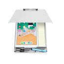 ROCOFF Metal Clipboard With Storage | Heavy-Duty Letter-Size Aluminum