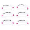 24 Pieces Eyebrow Templates Eyebrow Beauty Templates Set Styling Templates DIY Tools
