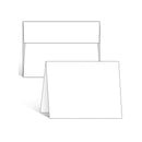 Blank White Cards and Envelopes 50 Pack, Ohuhu 5 x 7 Heavyweight Folded Cardstock and A7 Envelopes