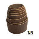 TOFL Genuine Top-Grain Leather Strap | 48 Inches Long | 2 Inches Wide | 1/8 Inch Thick (6.5-7.5 oz)