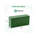 Floral Foam Blocks Florist Flower Styrofoam Green Bricks Applied Dry or Wet Flower Foam Bricks Arrangement Supplies