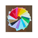 108 Sets 18 Colors A2 Invitation Envelopes Peel & Press Self Seal 4 3/8 x 5 3/4 Envelopes with Blank A2 Flat Cards Notecards
