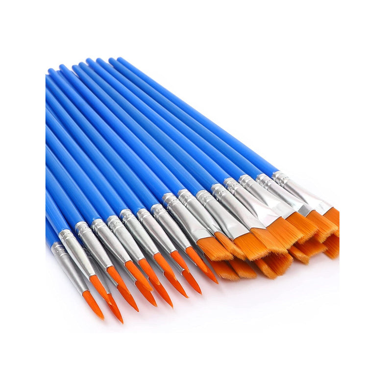 UPINS 30 Pcs Paint Brushes | Small Brush Bulk for Detail Painting