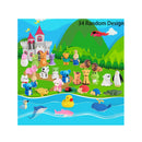 URSKYTOUS 34 Bulk Animal Erasers | Mini Pencil Erasers