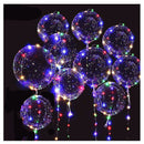 10 PACK Bobo LED Balloons | Transparent LED Light Balloons For Party Decor