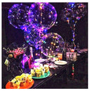 10 PACK Bobo LED Balloons | Transparent LED Light Balloons For Party Decor