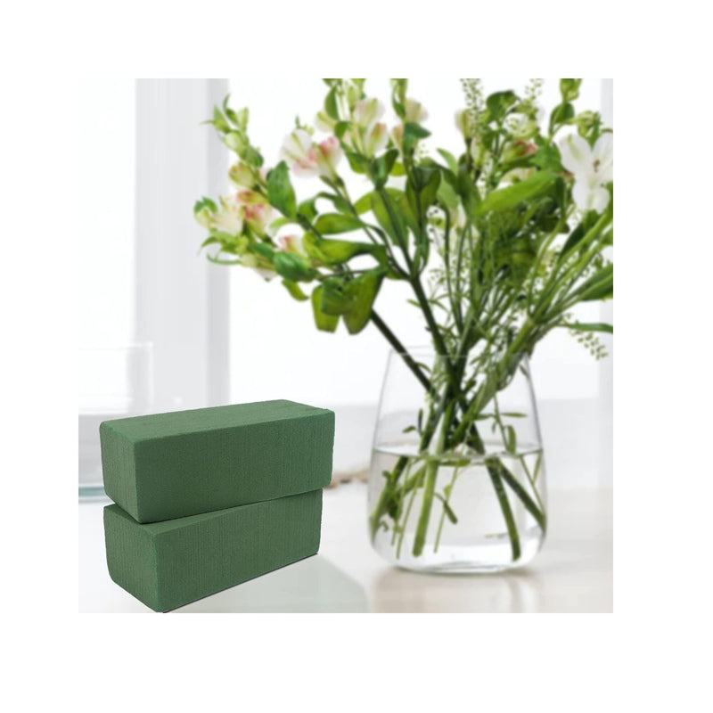 10PCS Floral Foam Bricks,Florist Styrofoam Green Wet Blocks Supplies for  Flower Arrangement DIY Craft Home Decoration