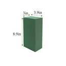 Crafare 6pc Wet Floral Foam Bricks Green Florist Styrofoam Blocks