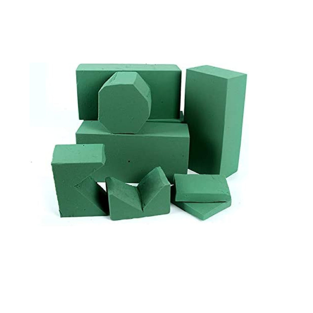  Crafare 6pc Wet Fresh Floral Foam Blocks Green Florist