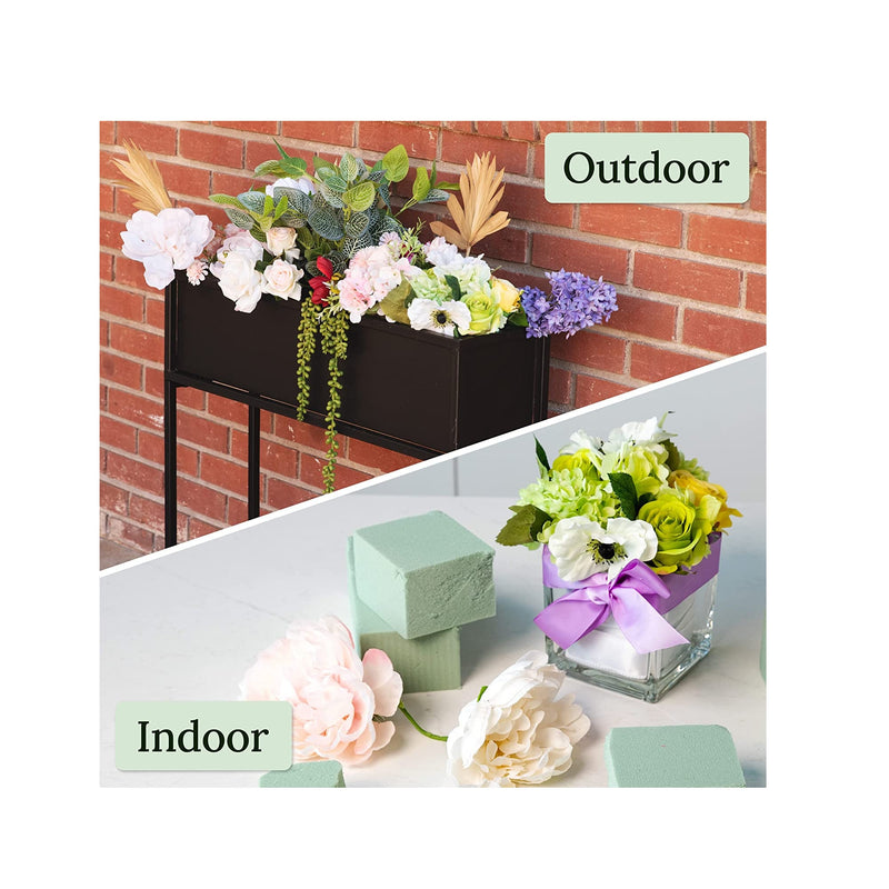 Premium Dry Floral Foam Blocks for Flower Arrangements 6pk | Styrofoam  Block for Artificial Flowers & Plant Decoration