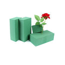 Crafare 6pc Wet Floral Foam Bricks Green Florist Styrofoam Blocks