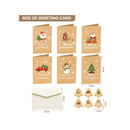 SENNAUX Gift Box 6PACK 11*8*3.5 Inches Gift Boxs with Lid Magnetic Closure Packaging Box Decorative Box with Gift Card | Envelope | Ribbon