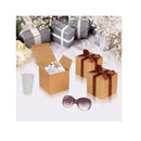 DOYIDE Brown Gift Boxes 5x5x5 | 50 Pack Paper Gift Boxes with Lids for Gift | Bridesmaid Proposal Box