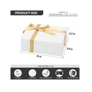 SENNAUX Gift Box 6PACK 11*8*3.5 Inches Gift Boxs with Lid Magnetic Closure Packaging Box Decorative Box with Gift Card | Envelope | Ribbon