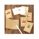 SENNAUX Gift Box 6PACK 11*8*3.5 Inches Gift Boxs with Lid Magnetic Closure Packaging Box Decorative Box with Gift Card | Envelope | Ribbon