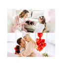 Ditwis 4 Pack 8x8x4 Inches Gift Boxes with Magnetic Closure Lids | Black Gift Wrap Box for Christmas