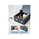 MESHA 8X8X4" Magnetic Gift Box | 5PC Gift Boxes for Presents | Gift Box Magnetic Closure | Black Gift Boxes with lids