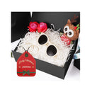 JINMING 5 Gift Boxes 9x6.5x3.8 Inches | Gift Boxes with Lids | Black Gift Boxes | Groomsman Boxes