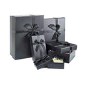 Gift Boxes with Lids, 5 Boxes for Gifts | Black gift boxes for Present | Luxury Gift Boxes for Anniversaries | Birthdays