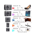 Gift Boxes with Lids, 5 Boxes for Gifts | Black gift boxes for Present | Luxury Gift Boxes for Anniversaries | Birthdays