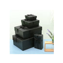 Gift Boxes with Lids, 5 Boxes for Gifts | Black gift boxes for Present | Luxury Gift Boxes for Anniversaries | Birthdays