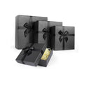 Black Gift Box for Presents | Christmas Gift Boxes with Lids |  Set of 4 Boxes
