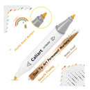 Caliart | 81 Colors Alcohol Based Markers | Double Ended Permanent Markers