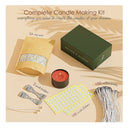 Hearth & Harbor Natural Soy Wax and DIY Candle Making Supplies | Natural Soy Wax Supplies Kit | Cotton Wicks