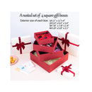 Gift Boxes with Lids | 4 Boxes for Gift | Luxury Gift Boxes for Presents | Decorative Gift Boxes