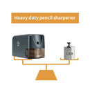 AFMAT Electric Pencil Sharpener | Plug in Heavy Duty Classroom Plug for 6.5-8mm No.2