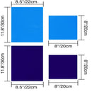 eBoot Cellophane Sheets | Cellophane Wrapping Paper | 11.8 Inches By 8.5 Inches | Total 80 Pieces
